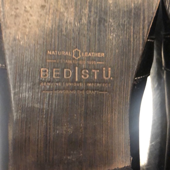 BED STU Women’s Chasm Black Handwash loafers. - Picture 11 of 16